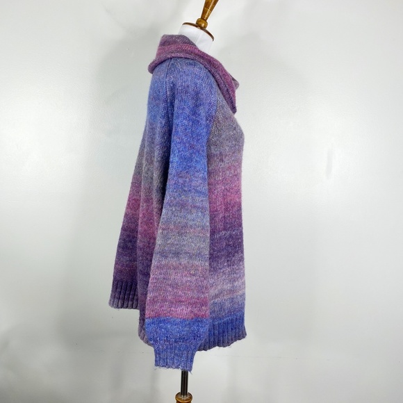 NWT John Paul Richard Ombre Cowl Neck Sweater Sz. 3X - Picture 4 of 11